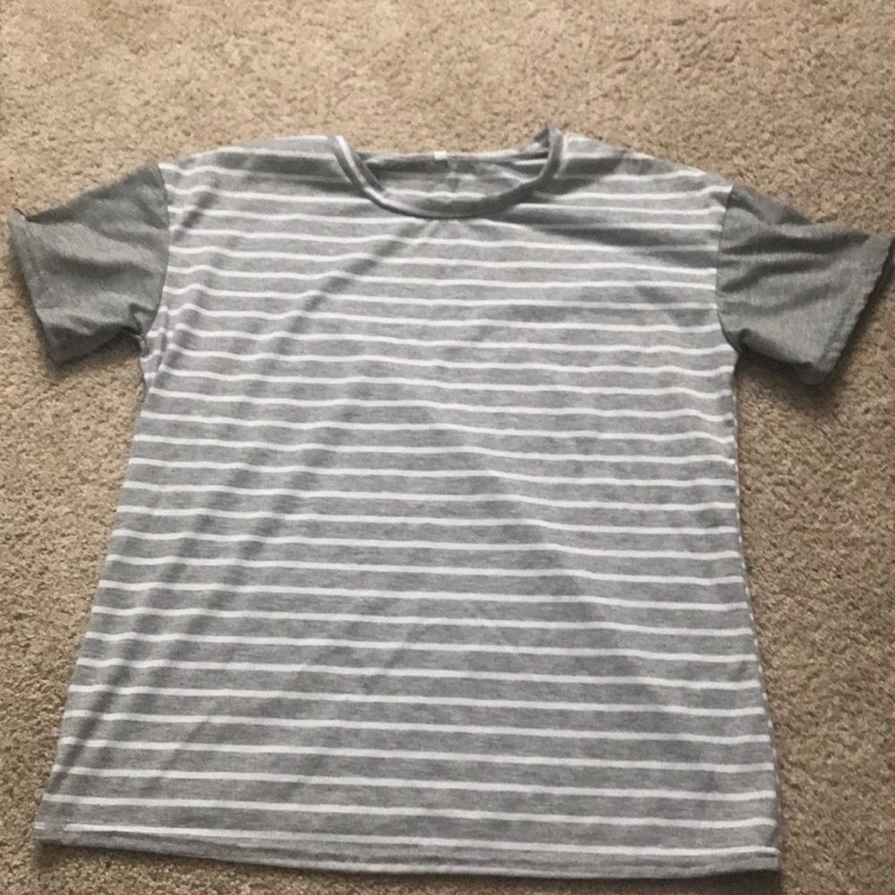 Grey Boyfriend Tee